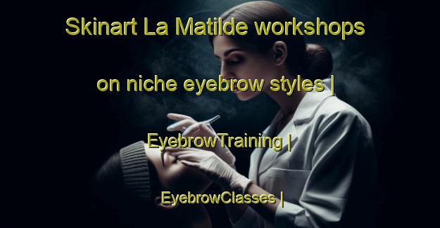 Skinart La Matilde workshops on niche eyebrow styles | EyebrowTraining | EyebrowClasses | SkinartTraining-Mexico